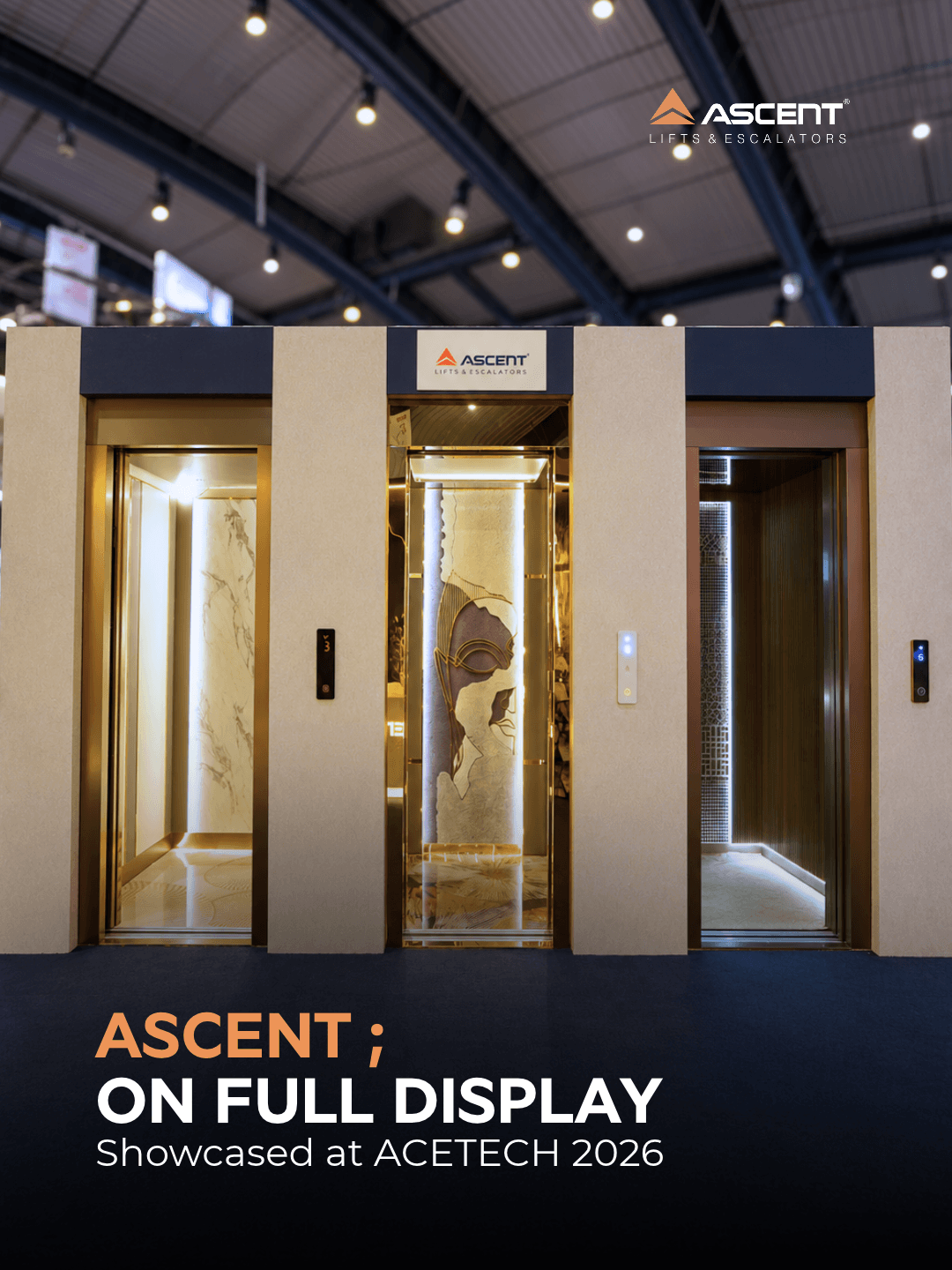 Ascent Lifts & Escalators campaign creative